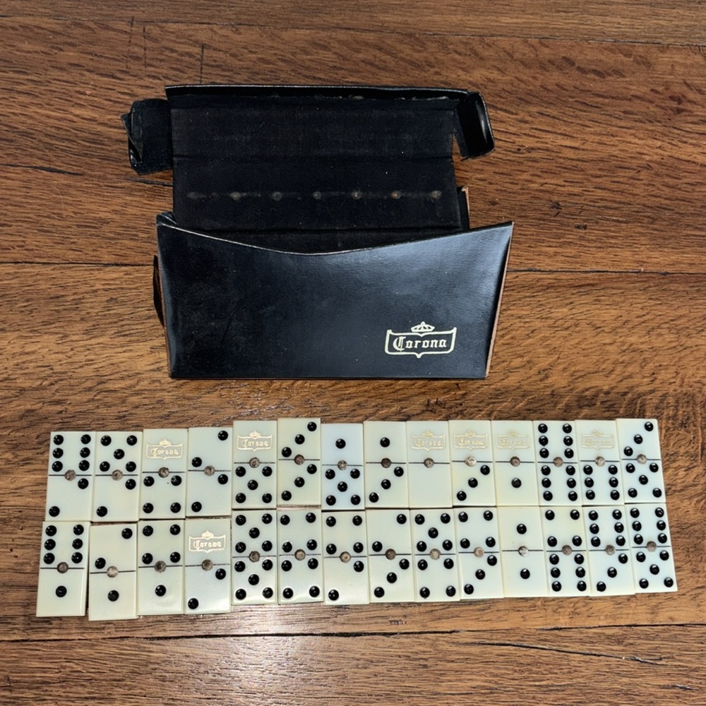 Vintage Corona Dominoes